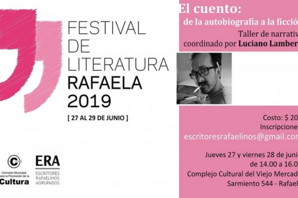 Inscripciones abiertas para el Festival de Literatura