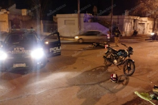 Motociclistas lesionados en accidentes de tránsito