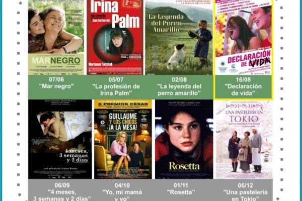 Proyección y entrega de reconocimiento en los Viernes de Cine