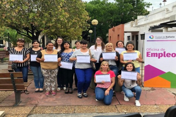 Finalizó curso de Limpieza Institucional organizado por el Municipio