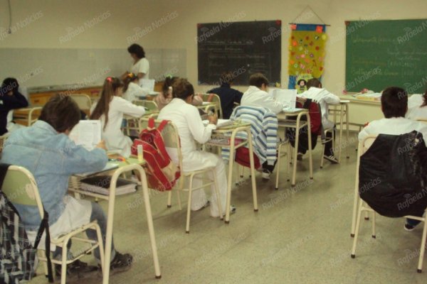 Los chicos en la escuela, pero ¿en qué escuela?