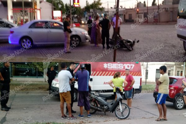 Motociclistas lesionados en accidentes de tránsito