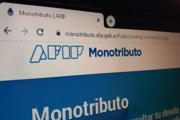 La AFIP publicó las nuevas escalas del Monotributo