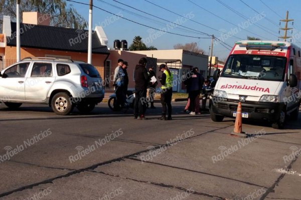 Motociclistas lesionados en accidentes de tránsito