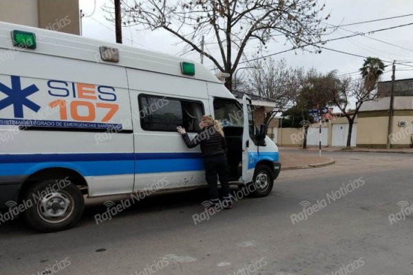 Menor de 16 años lesionado en un accidente