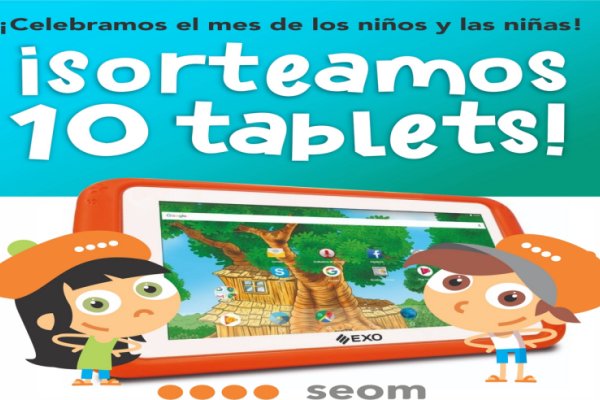 SEOM sorteó 10 tablets por el mes de la niñez