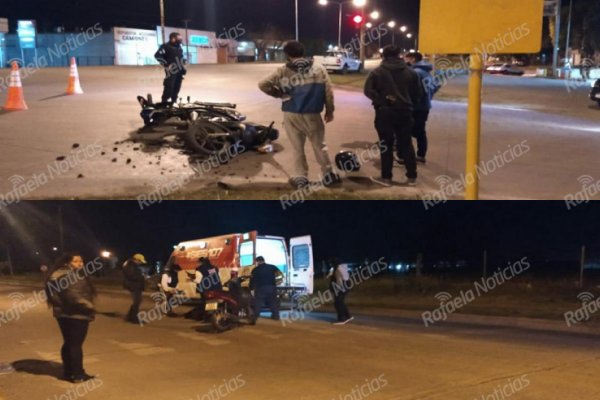 Motos involucradas en tres accidentes