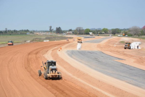 Mirabella celebró la reactivación de la obra de la Ruta 34