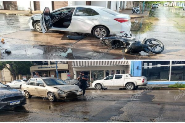 Dos accidentes de tránsito en la tarde del miércoles