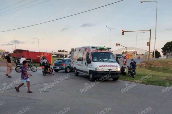 Motociclistas lesionados en accidentes de tránsito