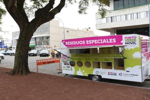 Reanudan el trabajo del Punto Verde Móvil