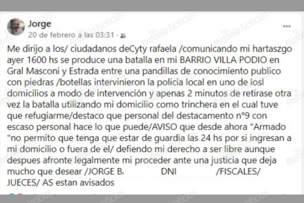 ¿Es la justicia por mano propia la salida?