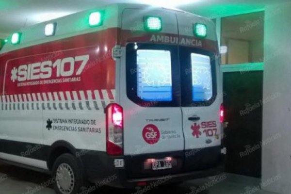 Accidentes de tránsito con lesionados en Rafaela y Humberto Primo