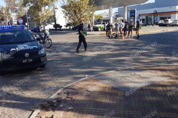 Viernes accidentado en Rafaela