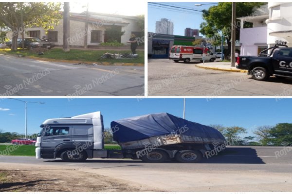 Martes accidentado en la ciudad