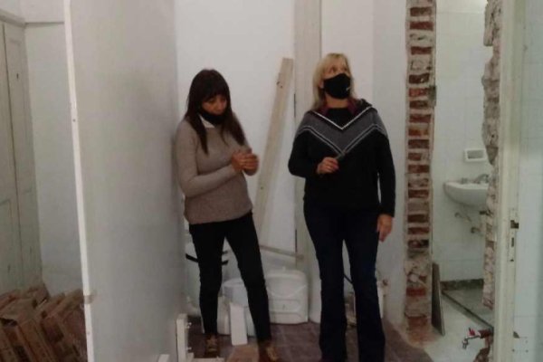 Inspeccionan las reformas en el Museo Histórico Municipal