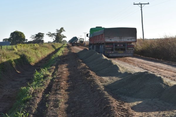 Caminos de la ruralidad: Avanzan las obras en la traza de Ataliva