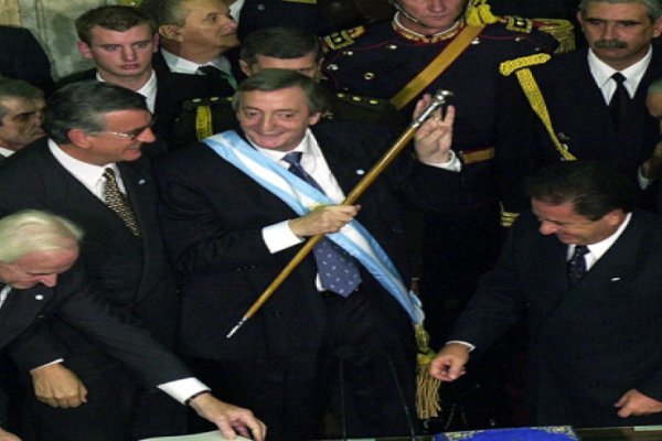 Hace 18 años Néstor Kirchner asumía como presidente