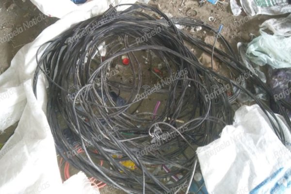 Frustran un importante robo de cables