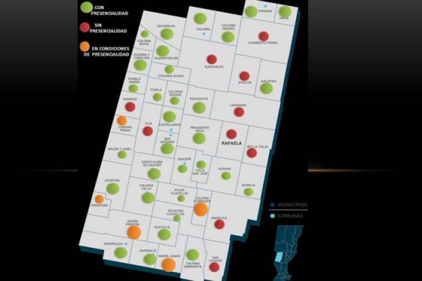 Presencialidad: ¿qué localidades están en condiciones y no fueron habilitadas todavía?