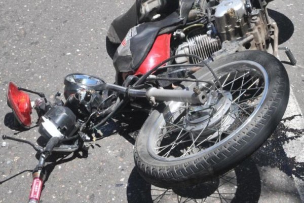 Motociclistas lesionados en dos accidentes de tránsito