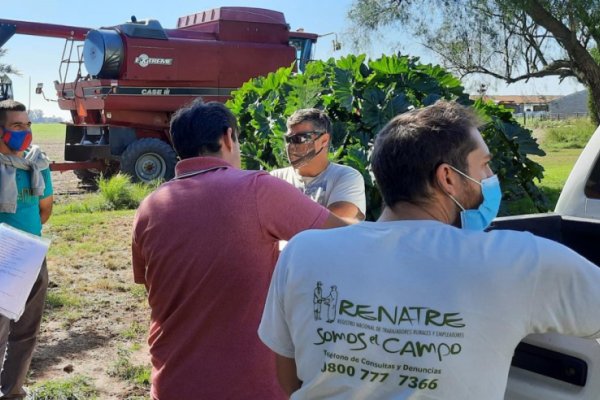 Renatre solicita que los trabajadores rurales sean incluidos en el plan de vacunación