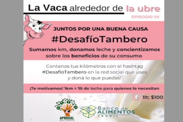 El tercer Desafío Lechero suma solidaridad