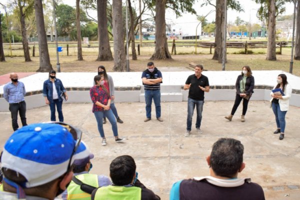 Habrá nuevos beneficios para el personal de Espacios Verdes