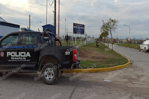 Daños y robo de elementos en Quilmes