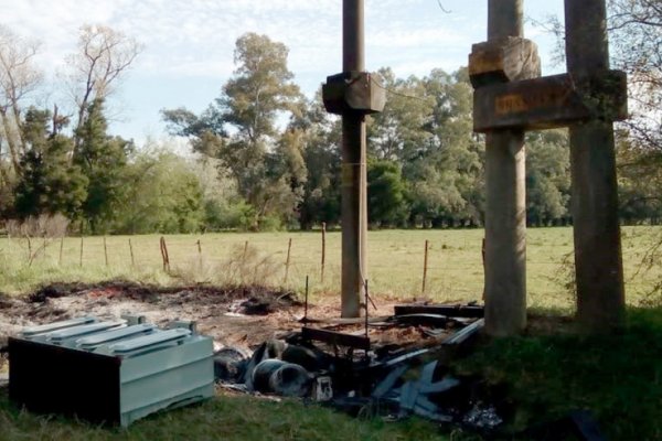 El cobre de cables y transformadores, bien preciado para delincuentes