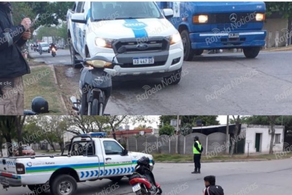 Dos motociclistas lesionados producto de accidentes