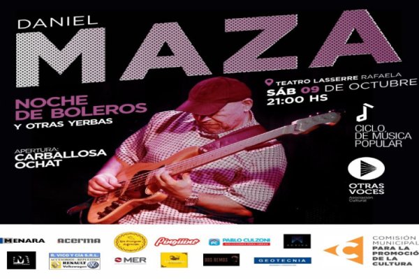 Presentan a Daniel Mazza en el Teatro Lasserre