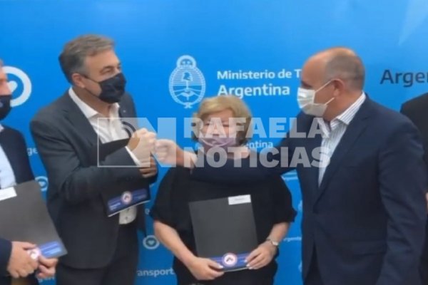 Firman convenio para remodelar la Terminal de Ómnibus de Rafaela