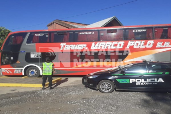 Varados en plenas vacaciones por infracciones del chofer