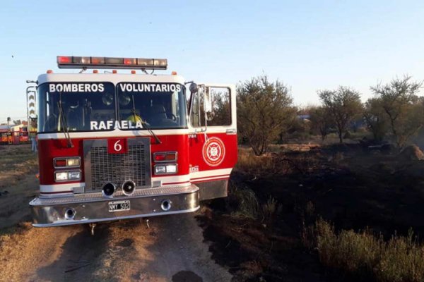 Cerca de 200 intervenciones de Bomberos Voluntarios de Rafaela