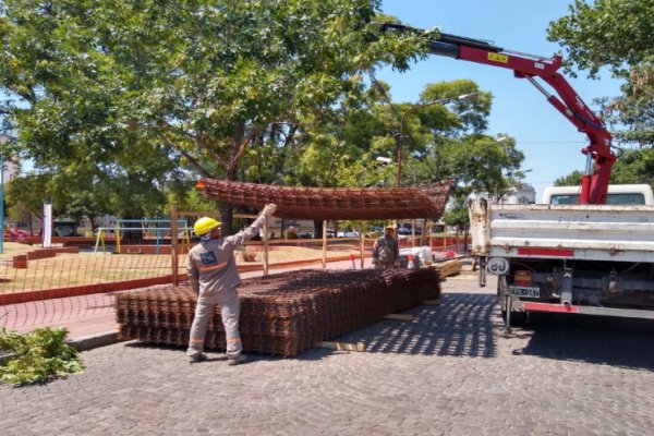 Continúan los trabajos en el entubado de calle Tucumán