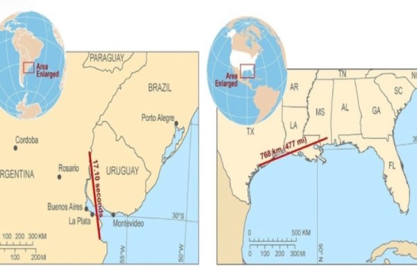 El rayo de más duración cayó en Argentina