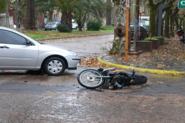 Las motos, protagonistas de múltiples accidentes en Rafaela