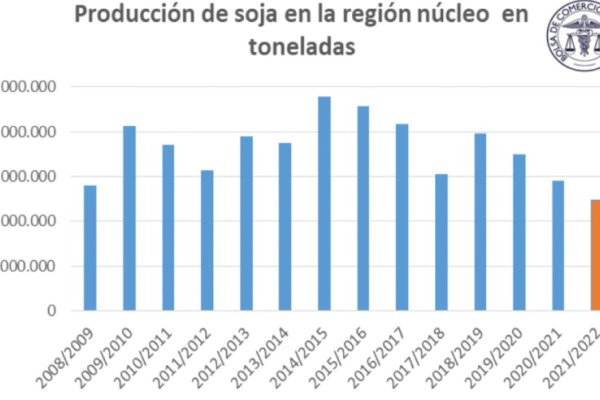 Con 12,4 Mt será la producción más baja de soja de los últimos 14 años