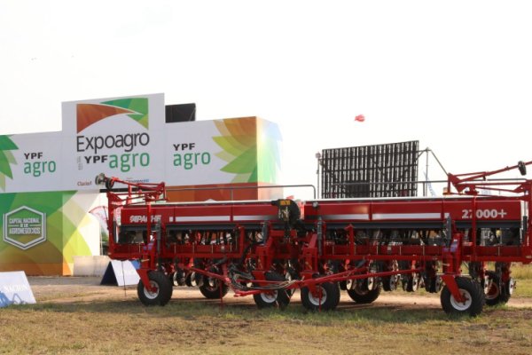 La maquinaria agrícola se lució en Expoagro