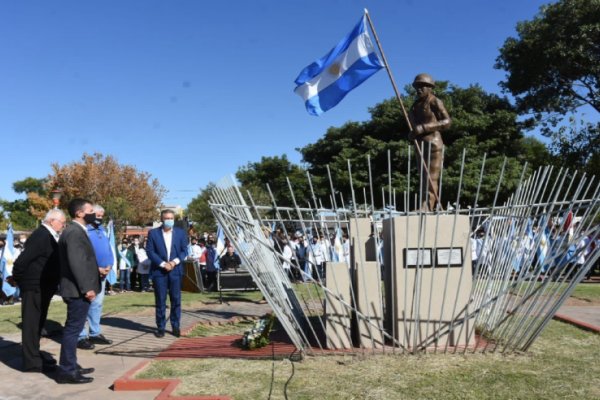 La ciudad homenajeó a los héroes de Malvinas