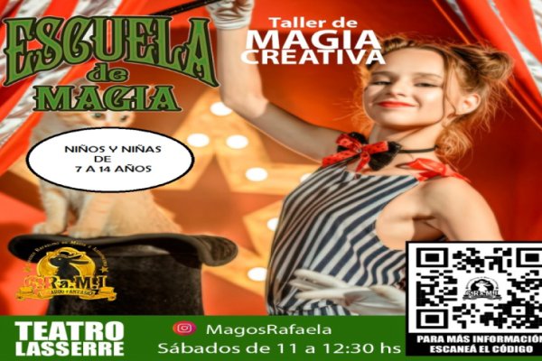 Nuevo taller de magia para niños en el teatro Lasserre