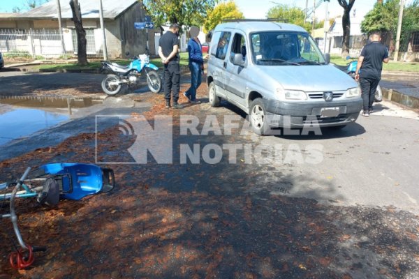 Se registraron dos accidentes con lesionados en el mediodía de este lunes