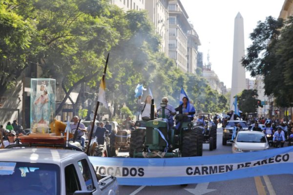 El campo llevó todo su potencial a la Capital Federal