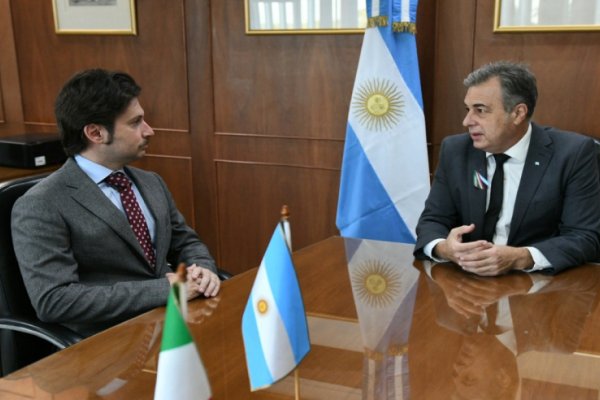 Cooperación y vinculación bilateral: el Cónsul italiano Marco Bocchi visitó Rafaela