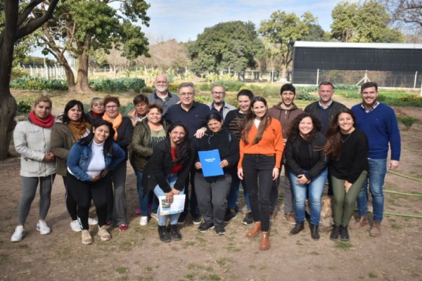 El Gobierno Provincial sumará infraestructura a la huerta agroecológica de la ciudad