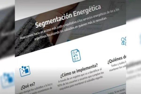 Prorrogaron hasta fin de mes la inscripción para acceder a los subsidios a la energía