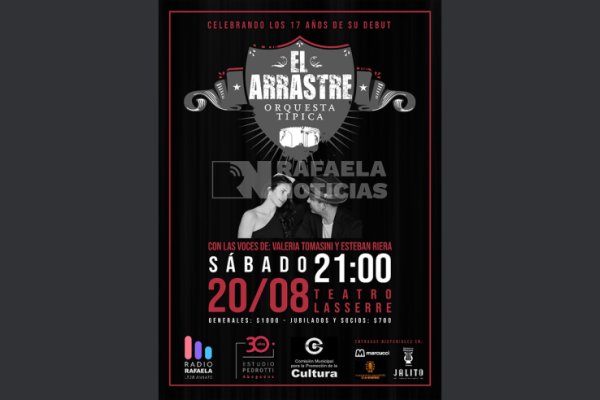 La orquesta típica el arrastre celebra los 17 años de su debut.