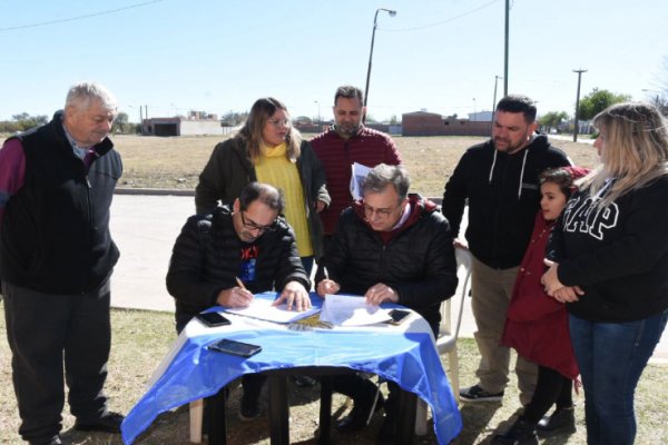 Crearan un espacio para actividades deportivas en Bo. Martín Fierro