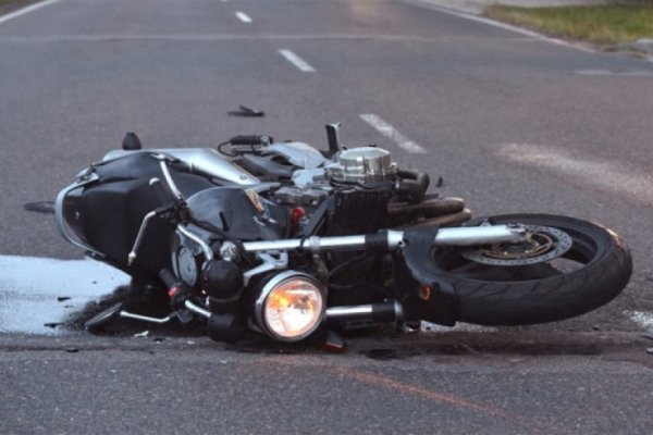 Motociclistas involucrados en dos accidentes de tránsito